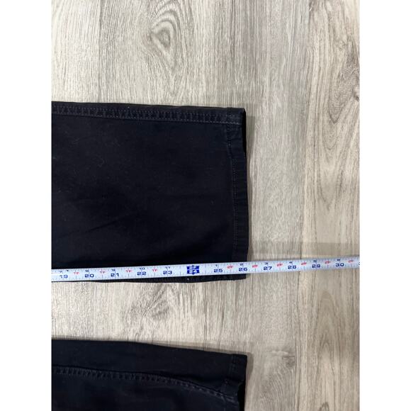 Woolrich Black Pants Straight Leg Work Utility Classic Retro Size 32/29 - Picture 6 of 7